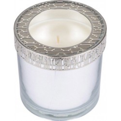 NC Bougie Verrine Parfumée élégant 10cm Argent