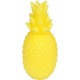 NC Bougie Déco ananas Tropical 20cm Jaune