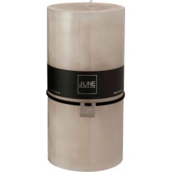 NC Bougie Cylindrique Déco junina 20cm Sable