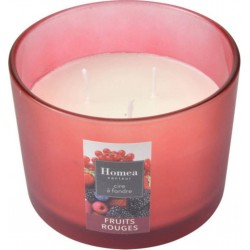 NC Bougie Verrine Parfumée essentiel Ii 11cm Fruits Rouges