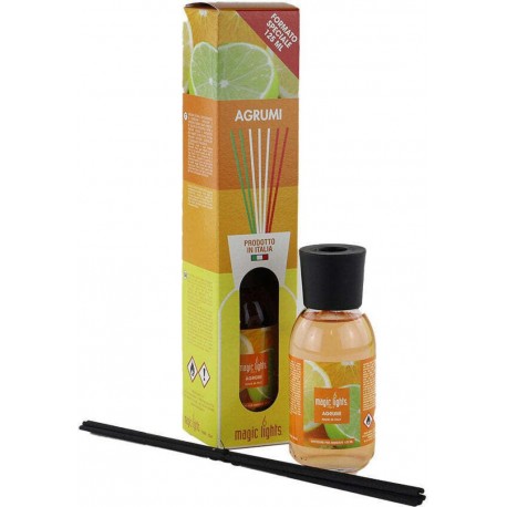 Mikado Diffuseur De Parfum Agrumes 125ml. Magic Lights