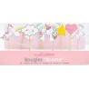 NC 8 Bougies Licorne