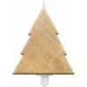 NC Bougie Sapin Doré