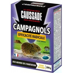 NC Campagnols Pat Appât Forte Infestation Efficacité Radicale 200grs (20 X10 Grs