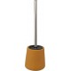 NC Brosse Wc Design cocon 40cm Marron Tabac