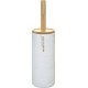 Brosse Wc En Bambou léa 38cm Blanc