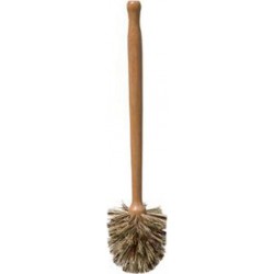 NC Brosse Wc En Bois sans Support 36cm Naturel