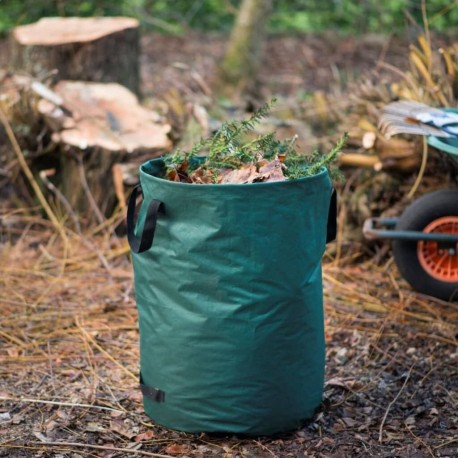 NC Sac À Déchets De Jardin Rond 140L Vert Nature