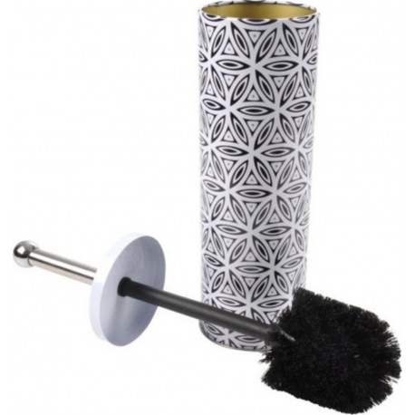 NC Brosse Wc Imprimée graphic Jungle 37cm Noir