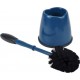 NC Brosse Wc bicolore Anthracite & Bleu Paon