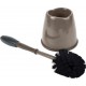 NC Brosse Wc bicolore Anthracite & Taupe