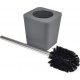 NC Brosse Wc Soft Touch vitamine 39cm Anthracite