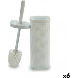 Brosse De Salle De Wc Stefanplast Elegance Blanc Plastique 11,5 X 40,5 X 11,5 Cm (6 Unités)