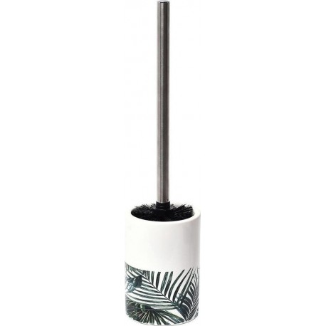 NC Brosse Wc Avec Support En Dolomite Déco Tropicale