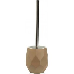 NC Brosse De Salle De Wc Versa Amanda Beige Résine (11,2 X 37 X 11,2 Cm)