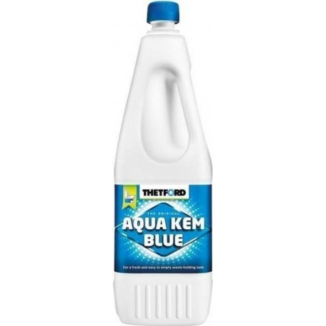 Aqua Thetford Liquéfiant Wc Chimique Kem Bleu 2 Litres