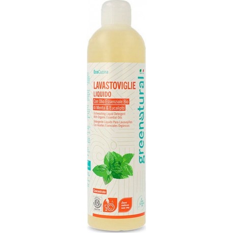 NC Greenatural Détergent Liquide Pour Vaisselle 500ml (eucalyptus Menthe)