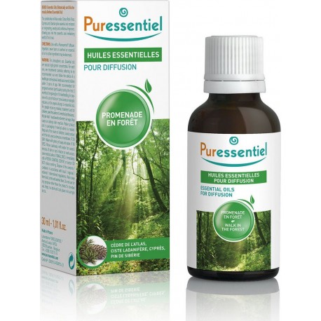 PURESSENTIEL Diffuseur D'Huiles Essentielles Promenade En Forêt 30ml