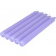 Lot De 5 Bougies Chandelier 20 Cm Tendance Uni Violet