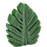 Bougie En Forme Feuille Vert Fonce