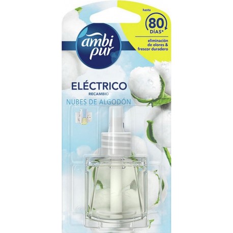 NC Recharges Pour Diffuseur Électrique Ambi Pur Nubes De Algodón 21,5ml