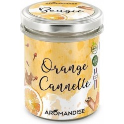 Bougie D'ambiance Orange Cannelle