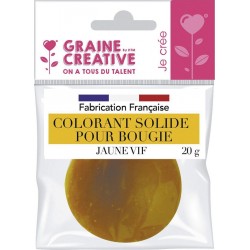 NC Colorant Solide Pour Bougie 20 G Jaune