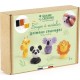 NC Coffret Diy Bougies À Modeler Animaux Sauvages