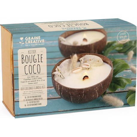 NC Bougie Noix De Coco À Faire Soi-même