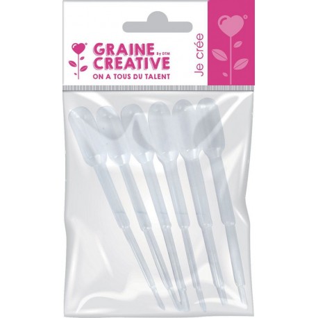 NC 12 Pipettes En Plastique 8,5 Cl Pour Colorant/ Arôme