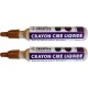 NC 2 Crayons Cire Liquide Pour Bougie Doré