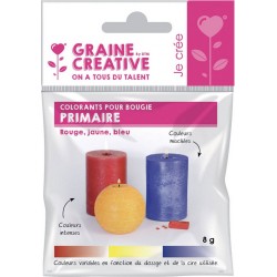 NC 3 Colorants Solides Pour Bougies Primaire