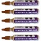 NC 5 Crayons Cire Liquide Pour Bougie Doré