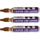 NC 3 Crayons Cire Liquide Pour Bougie Doré