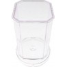 NC Moule À Bougie Plastique Carré H 7,5 Cm