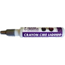 NC Crayon Cire Liquide Pour Bougie Gris