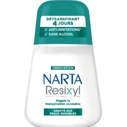 NARTA Déodorant Resixyl pour Peaux Sensibles le roll-on de 50ml