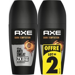 AXE Déodorant Anti-Transpirant Dark Temptation les 2 sticks de 50ml