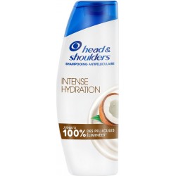 HEAD SHOULDERS Shampooing Intense Hydratation à l'Huile Coco Anti-Pellicullaire HEAD & SHOULDERS 330ml