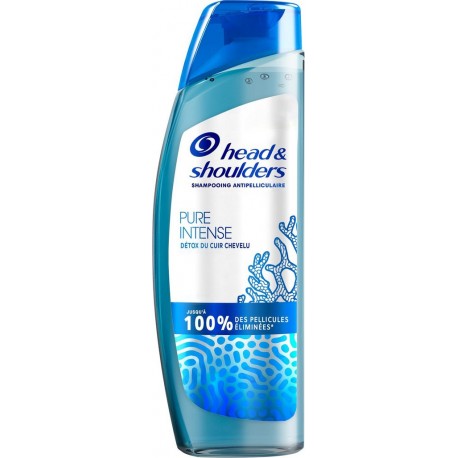 HEAD SHOULDERS Shampooing Pure Intense HEAD & SHOULDERS 250ml