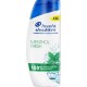 HEAD SHOULDERS Shampooing Menthe Fresh Anti-Pellicullaire HEAD & SHOULDERS 625ml