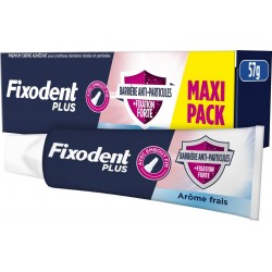 FIXODENT Colle Dentaire Anti-Particules Fraîcheur le tube de 57ml