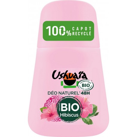 USHUAIA Déodorant à l'Hibiscus le roll-on de 50ml