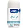 SANEX Déodorant Zéro Pure Fresh le roll-on de 50ml
