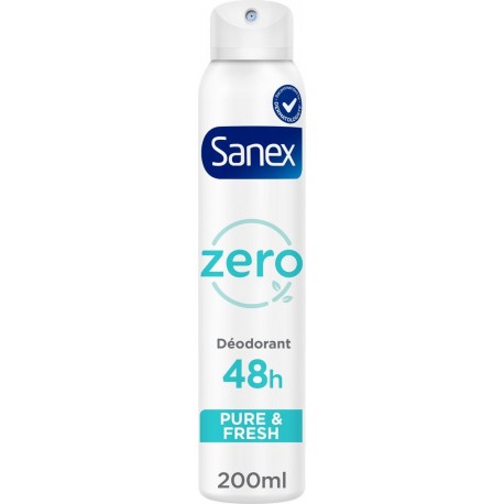 SANEX Déodorant Zéro Pure Fresh 200ml