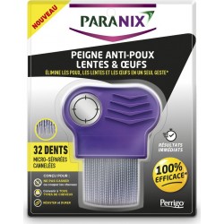 PARANIX Peigne Anti Poux Lentes & Œufs le peigne