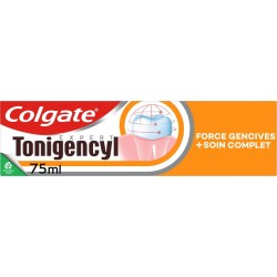 COLGATE Dentifrice Tonigencyl Force Gencives plus Soin Complet lot de 2 tubes de 75ml