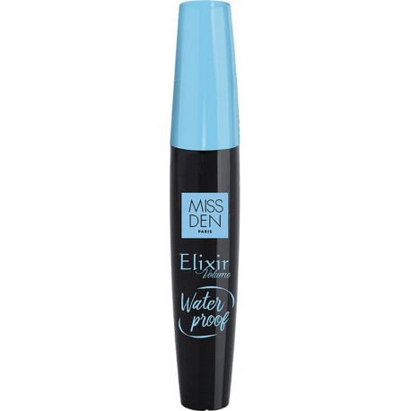 MISS DEN Mascara Elixir Volume Waterproof Noir Infaillible le mascara