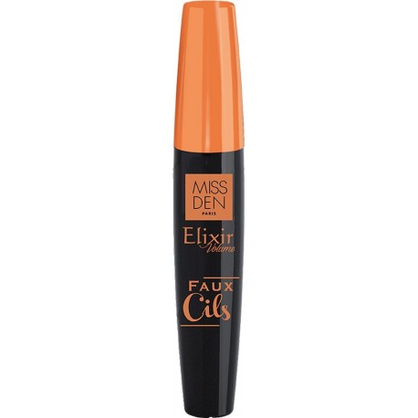 MISS DEN Mascara Elixir Volume Faux Cils Noir Profond le mascara