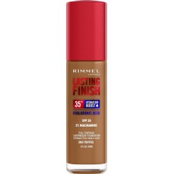 RIMMEL Fond de Teint Liquide 500 Toffee SPF20 Lasting Finish 30ml